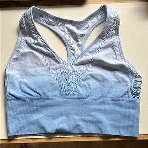Victoria's Secret Sky Blue Sports Bra